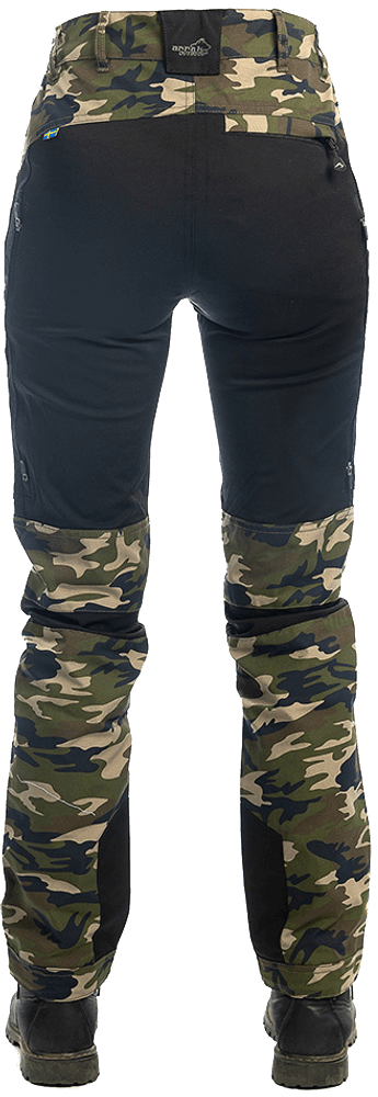 Arrak W's Active Stretch Pants Camo, view: 1
