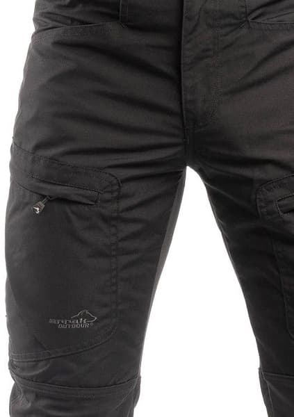Arrak Active Stretch Pants Men Black, view: 3
