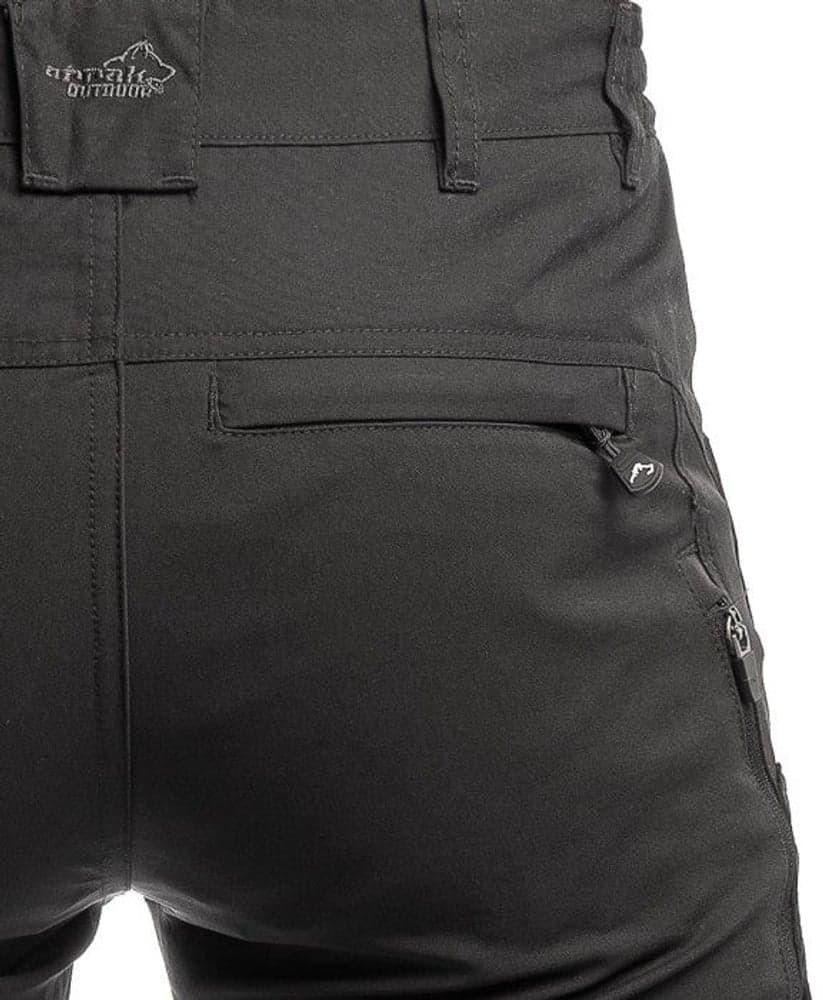 Arrak Active Stretch Pants Men Black, view: 5