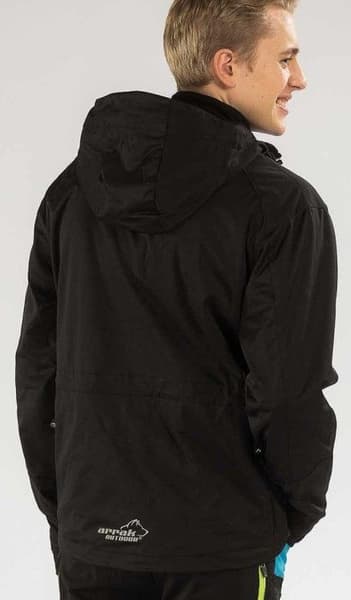 Arrak M's Akka Softshell Jacket Svart, view: 1