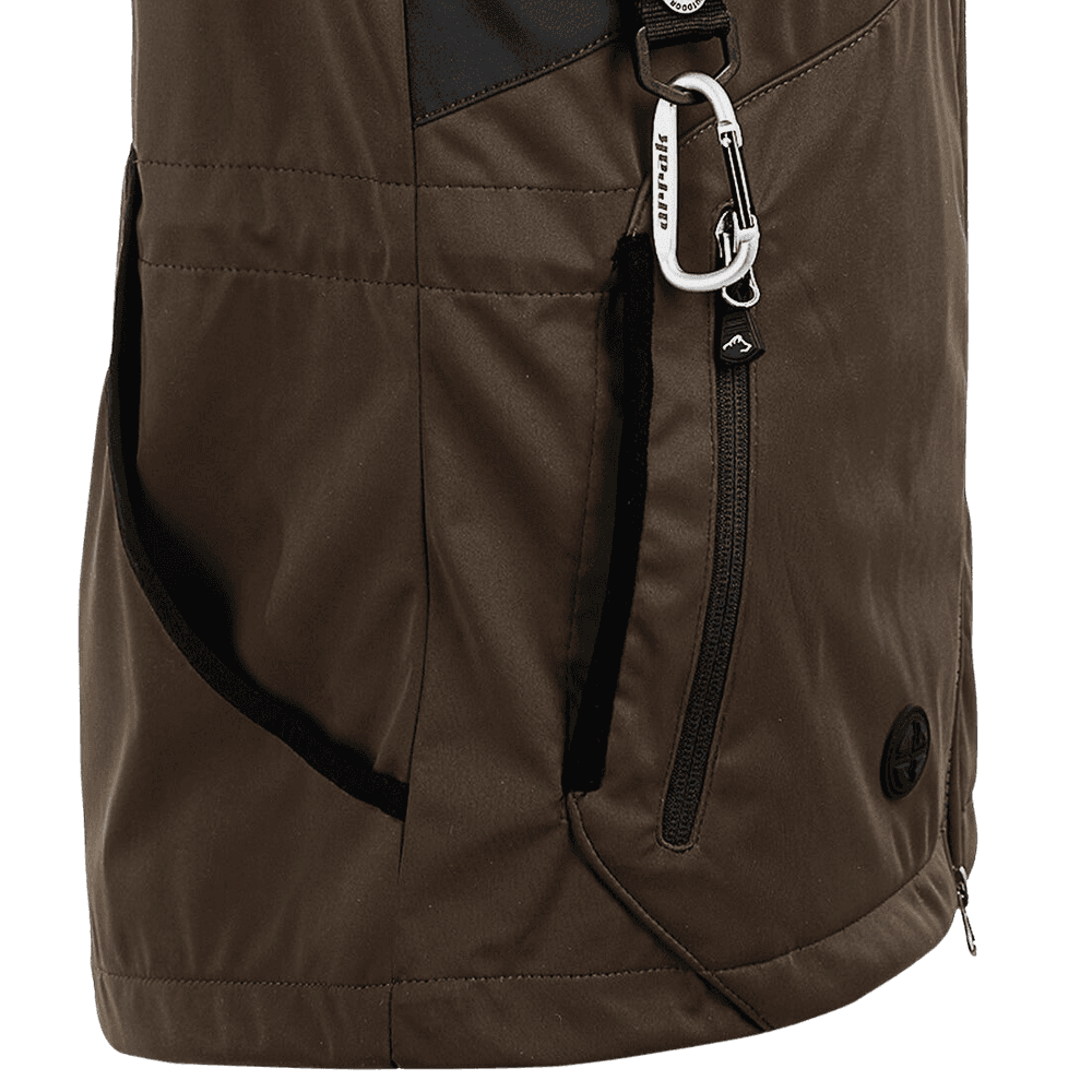 Arrak M's Akka Softshell Jacket Brown, view: 3