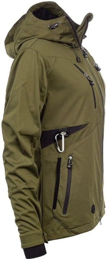 Arrak W's Akka Softshell Jacket Olive, view: 2