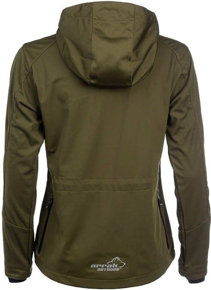 Arrak W's Akka Softshell Jacket Olive, view: 3