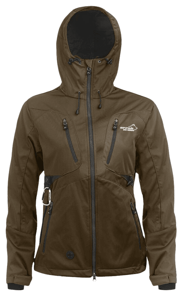 Arrak W's Akka Softshell Jacket Brown, view: 0