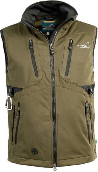 Arrak M's Acadia Softshell Vest Olive, view: 0