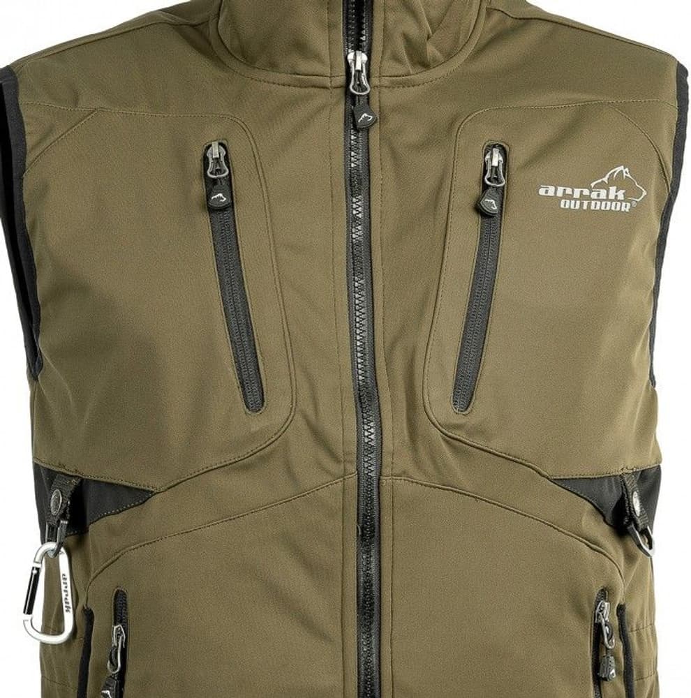 Arrak M's Acadia Softshell Vest Olive, view: 5