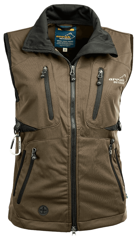 Arrak W's Acadia Softshell Vest Brown, view: 0