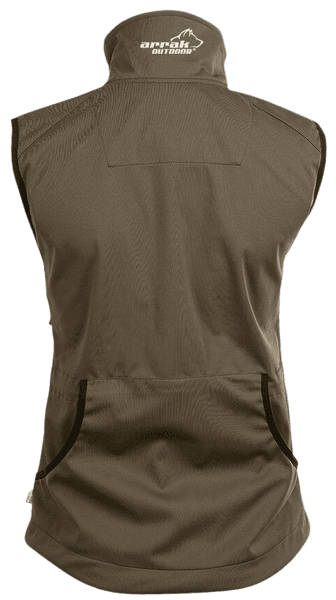 Arrak W's Acadia Softshell Vest Brown, view: 2
