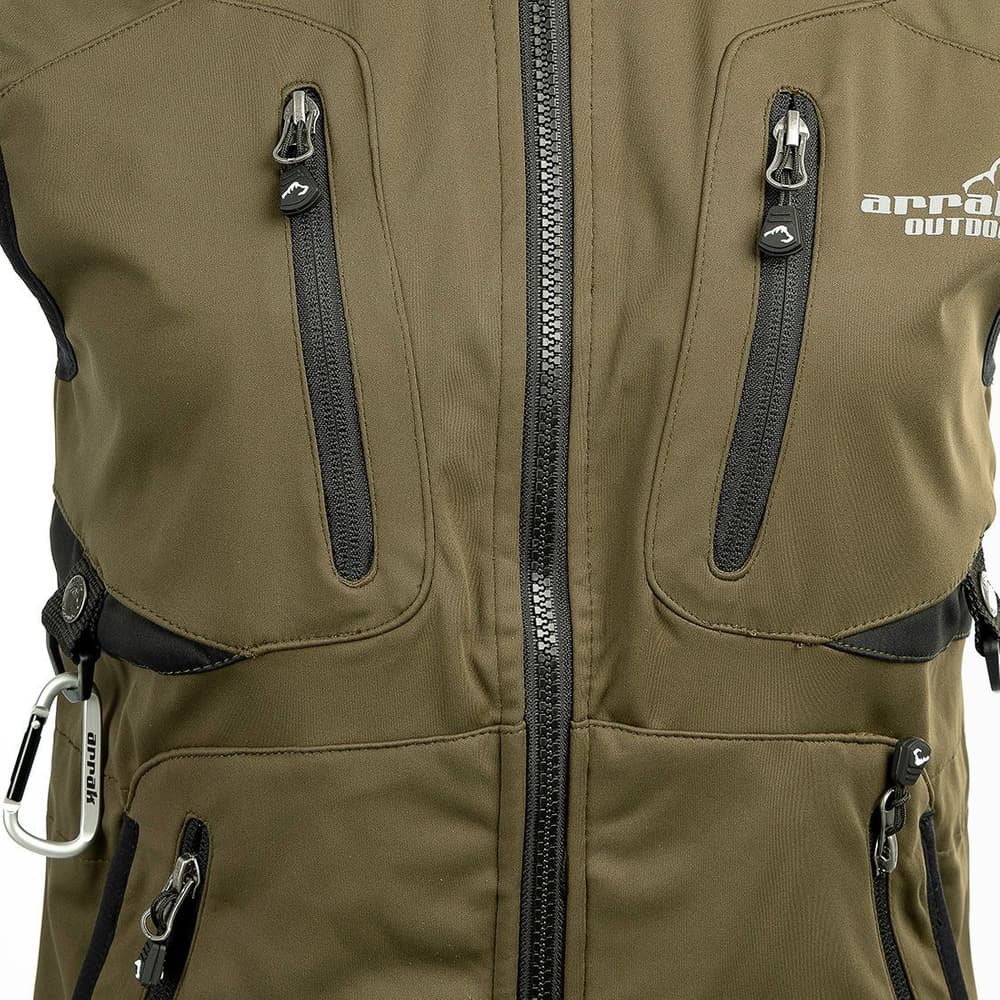 Arrak W's Acadia Softshell Vest Olive, view: 3