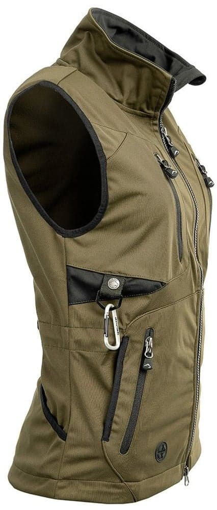 Arrak W's Acadia Softshell Vest Olive, view: 2