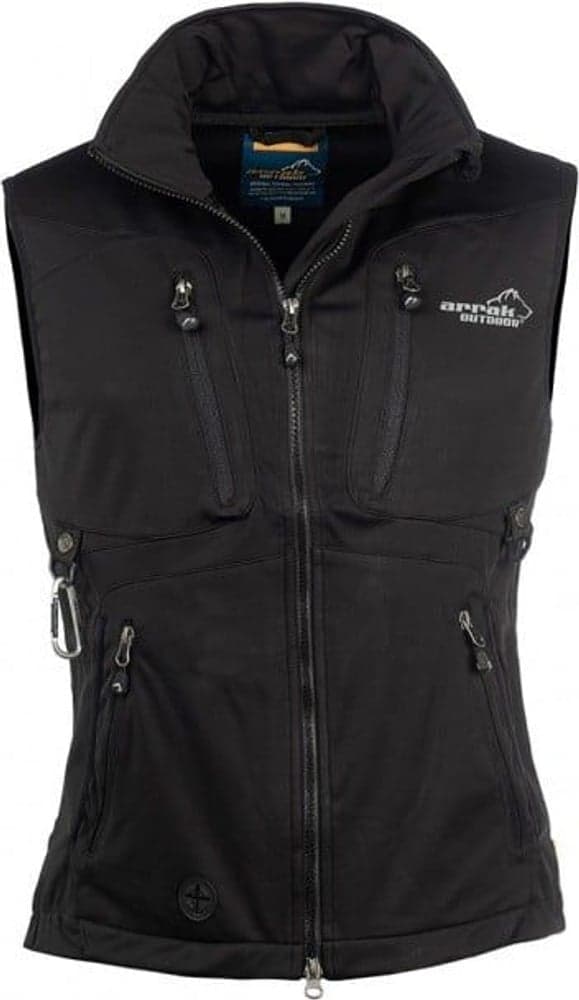 Arrak Acadia Softshell Vest Dam Svart, view: 1