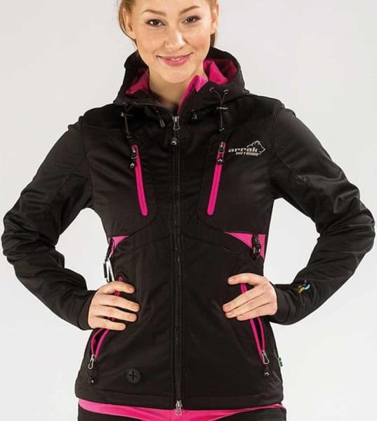 Arrak Akka Softshell Jacket Dam Rosa, view: 2