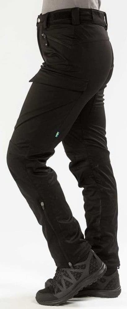 Arrak Action Softshell Pant Dam Svart, view: 2