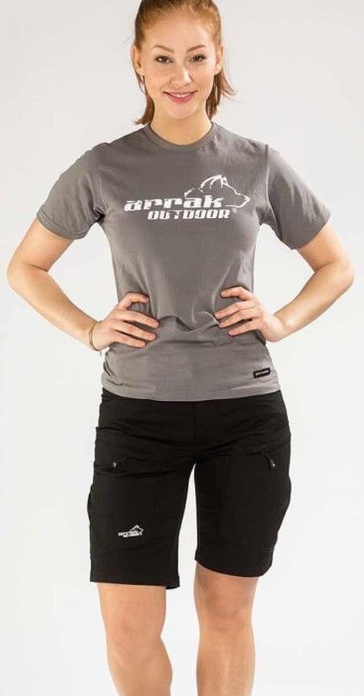 Arrak Active Stretch Shorts Dam Svart, view: 4