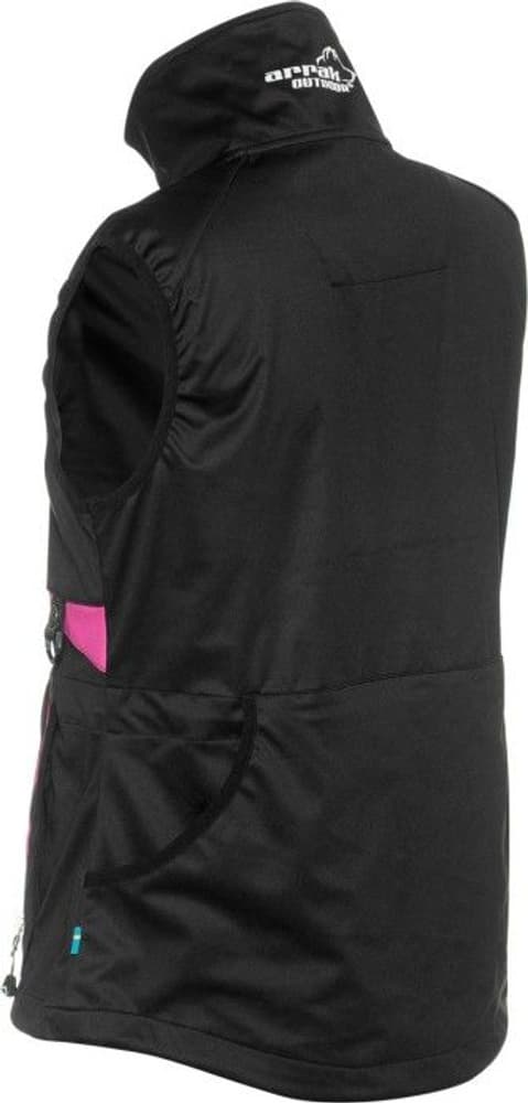 Arrak Acadia Softshell Väst Dam Svartrosa, view: 1