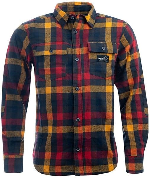Arrak M's Flannel Shirt Insulated Navy, view: 0