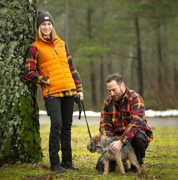 Arrak W's Flannel Shirt Insulated Navy, view: 4