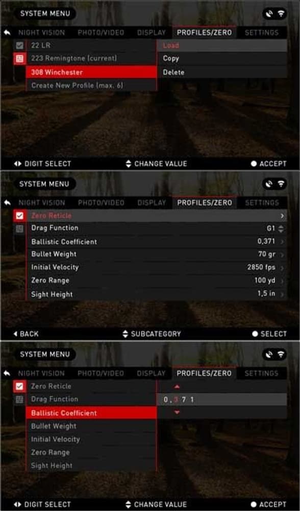 X-Sight-II 3-14 Smart Day/Night Hunting Rifle Scope Full HD, view: 7