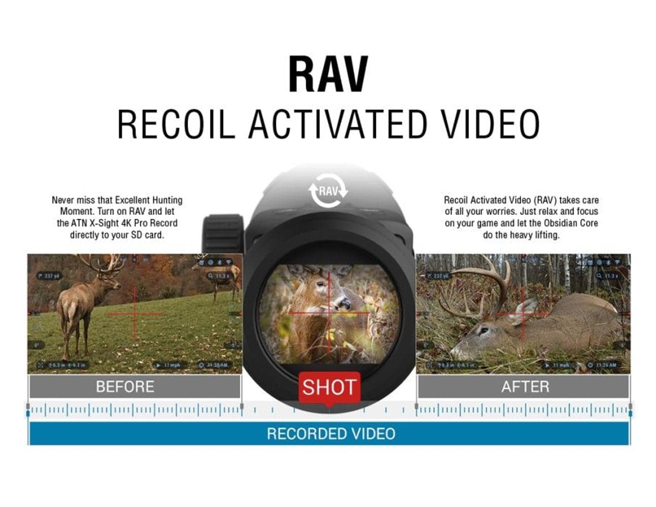 X-Sight-4K HD 3-14x Pro Edition Smart Day/Night Hunting Rifle Scope Full HD, view: 5