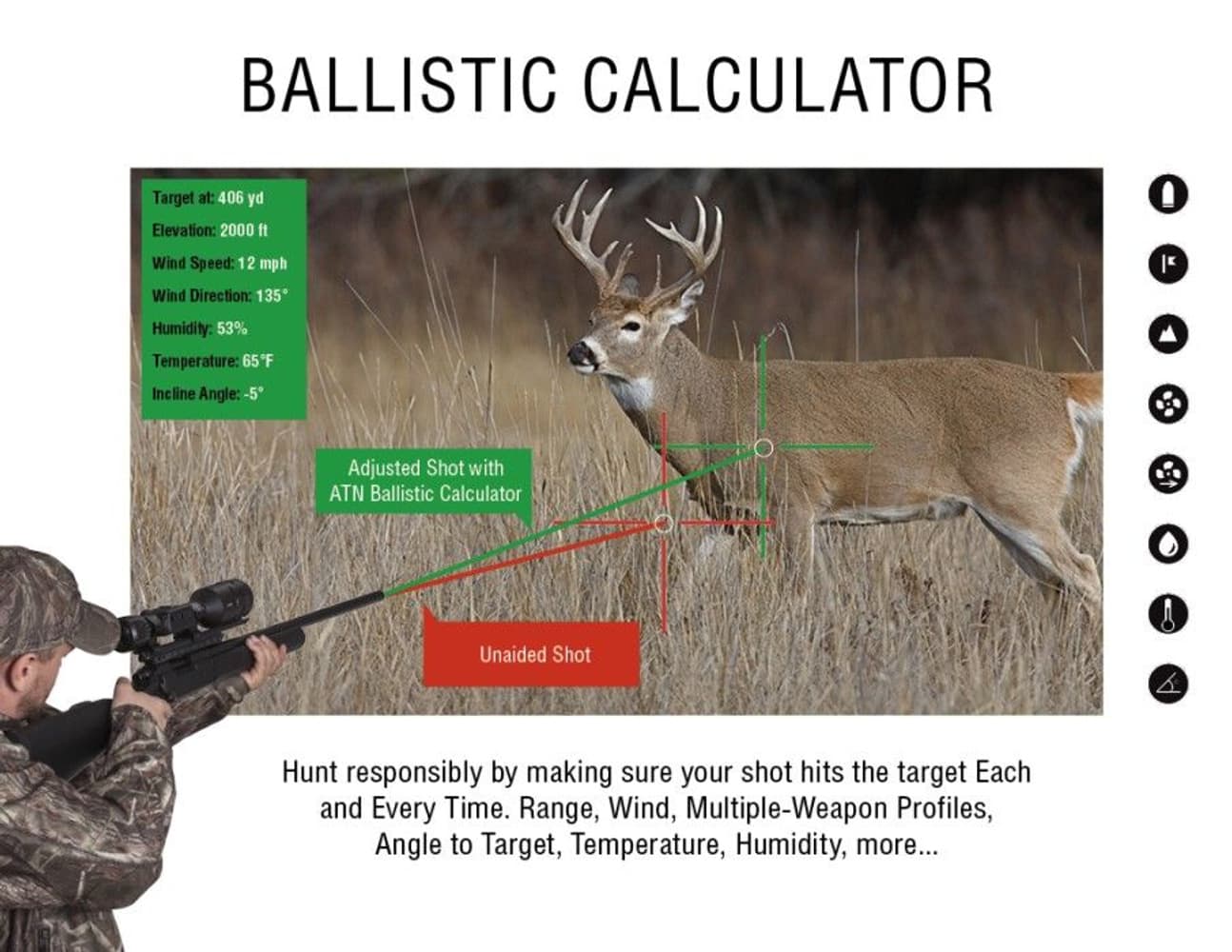 X-Sight-4K HD 3-14x Pro Edition Smart Day/Night Hunting Rifle Scope Full HD, view: 1