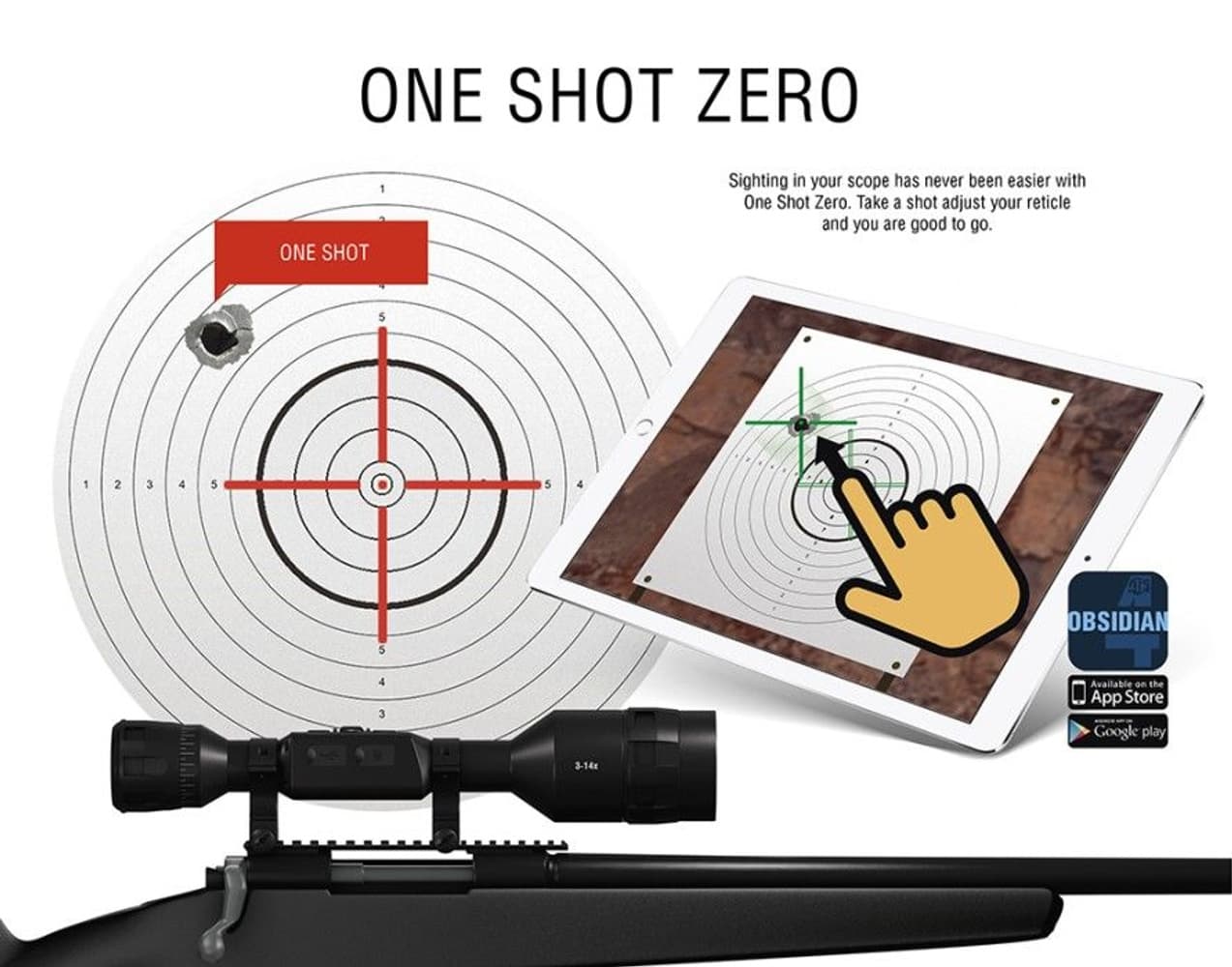 X-Sight-4K HD 3-14x Pro Edition Smart Day/Night Hunting Rifle Scope Full HD, view: 4