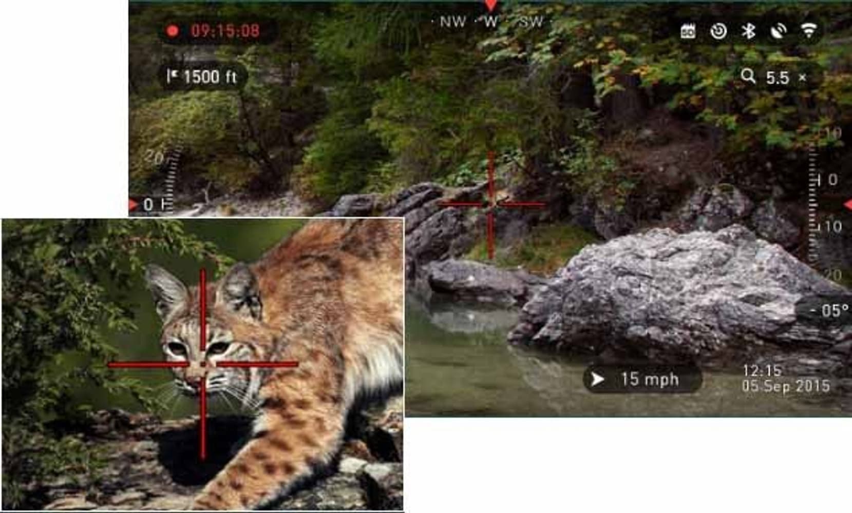 X-Sight-4K HD 3-14x Pro Edition Smart Day/Night Hunting Rifle Scope Full HD, view: 10