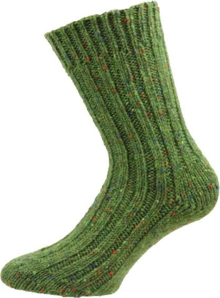 Raggsocka Ull Grön Melange, view: 0