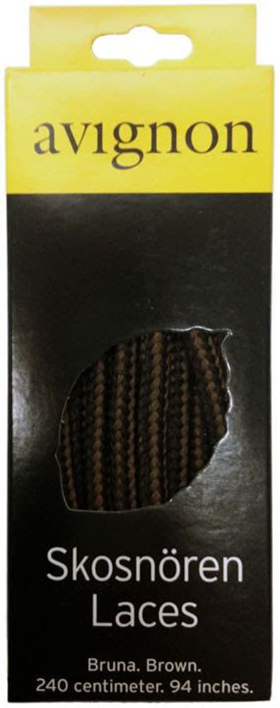 Skosnören 160 cm Dark Brown, view: 0