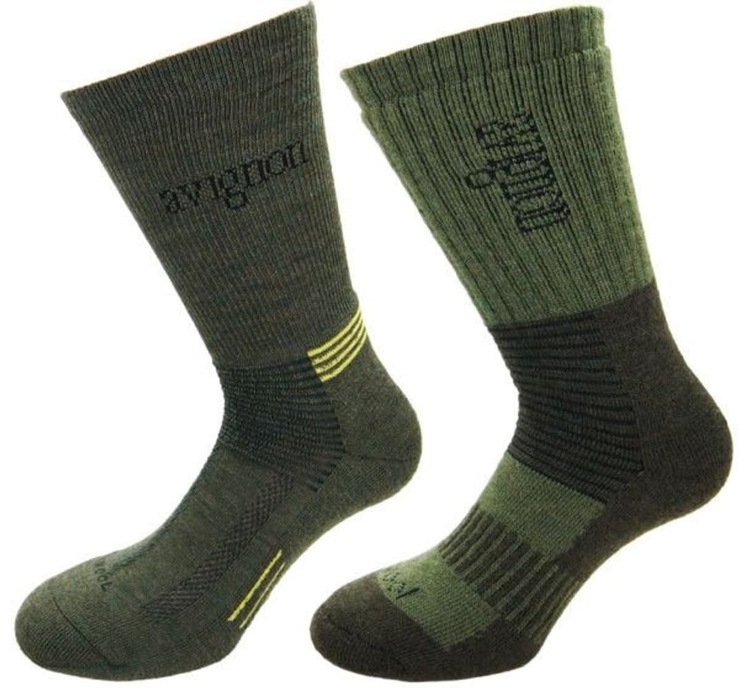 Presentpack 2 Par Strumpor Grön, view: 0