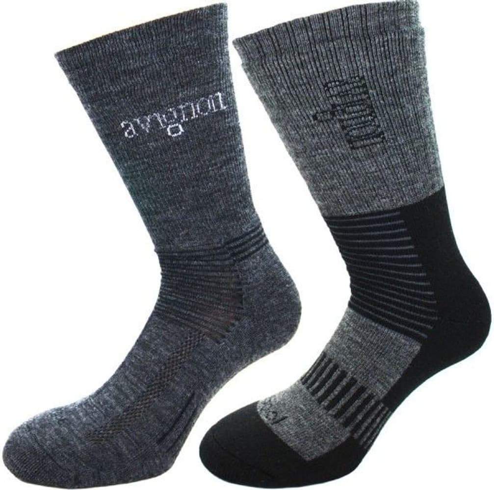 Presentpack 2 Par Strumpor Grå, view: 0