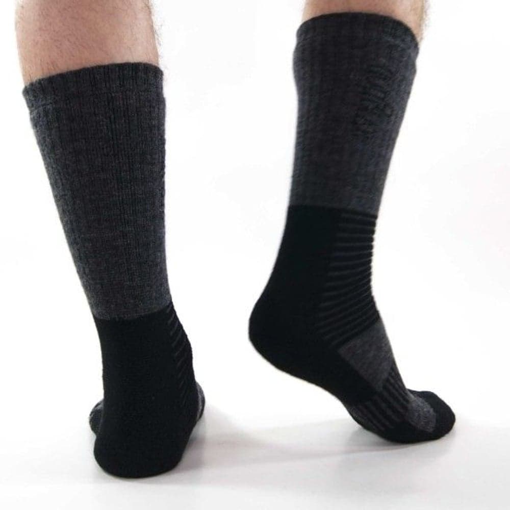 Ull Mid Merinoullsstrumpa Grå, view: 2