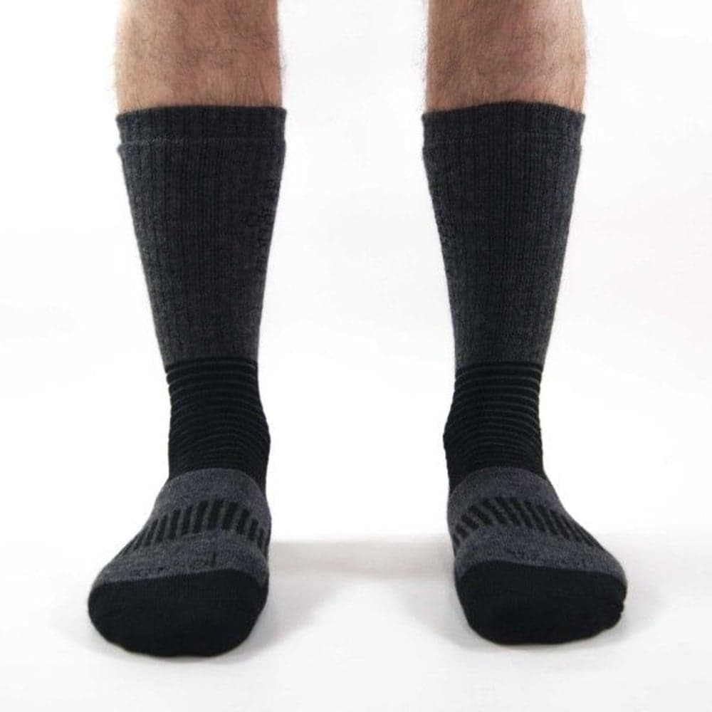 Ull Mid Merinoullsstrumpa Grå, view: 1