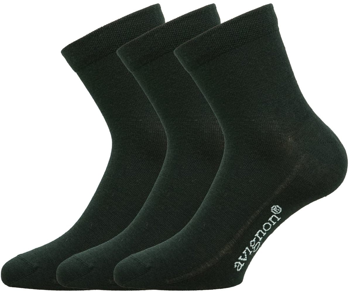 Sneaker Wool High 3-pack Black, view: 0