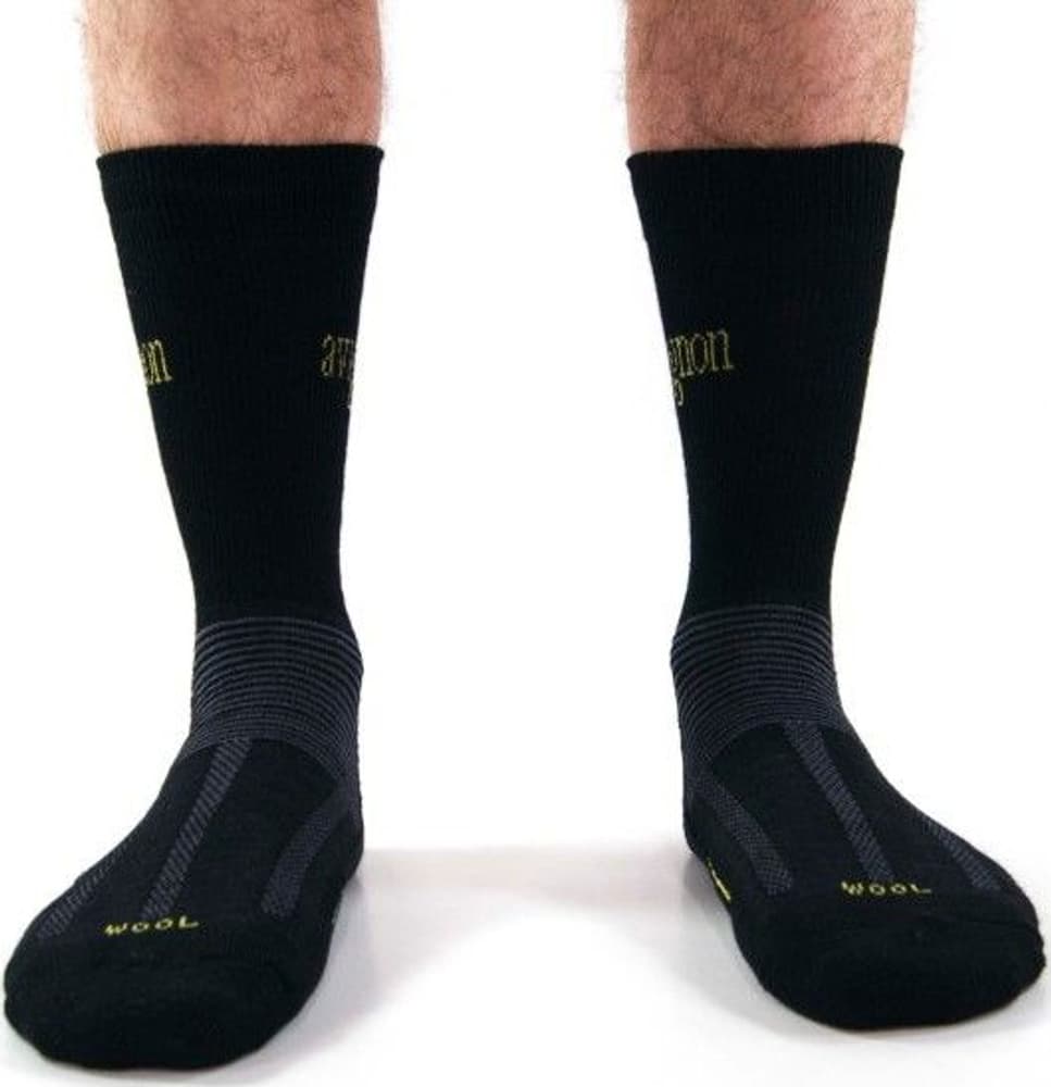 Terry Merinowool Hiking Sock Black, view: 2