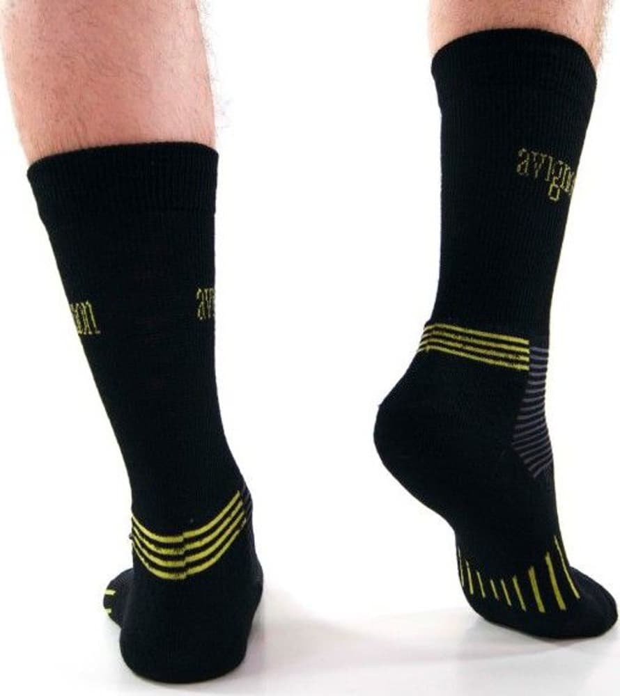 Terry Merinowool Hiking Sock Black, view: 3