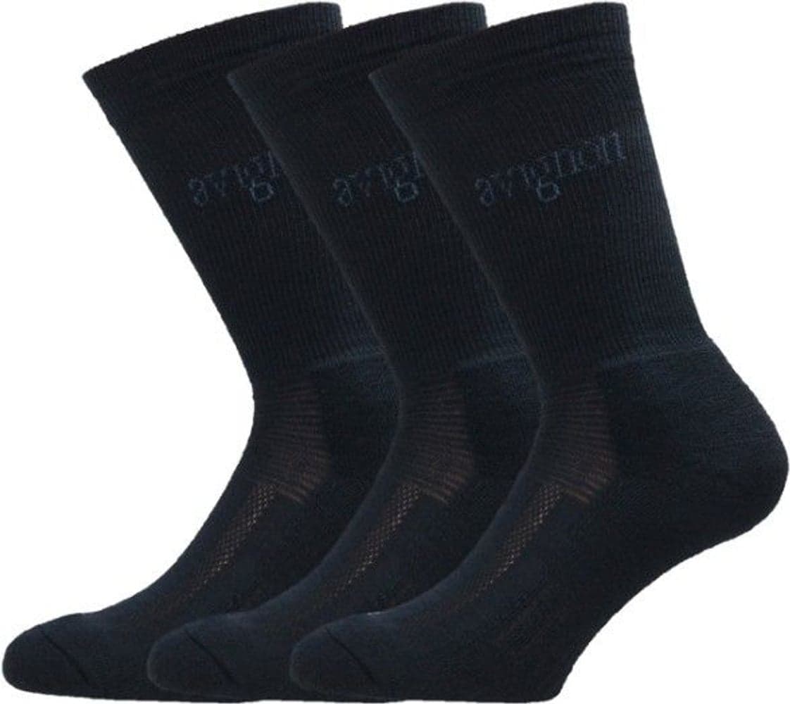 Terry Merinowool Hiking Sock 3-Pack Black, view: 0