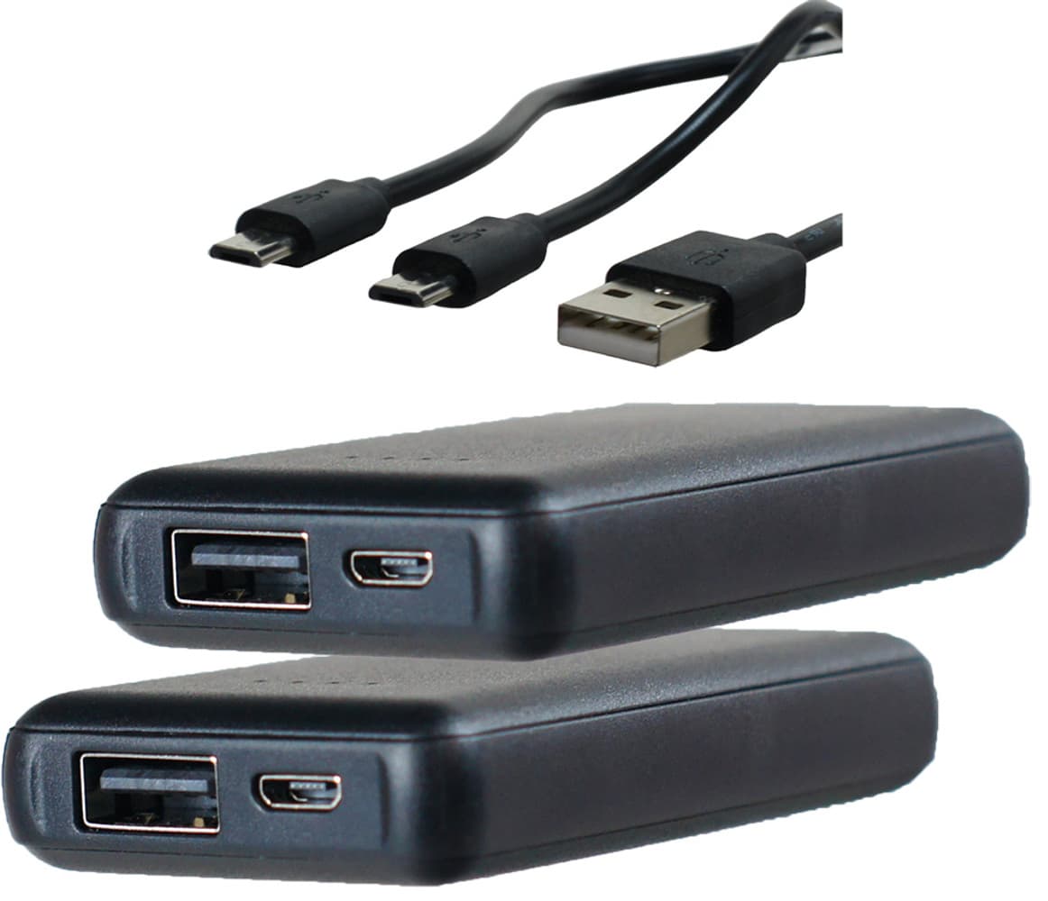 Värmestrumpa Surround Toe inkl Batteri Svart/Orange/Vit, view: 1