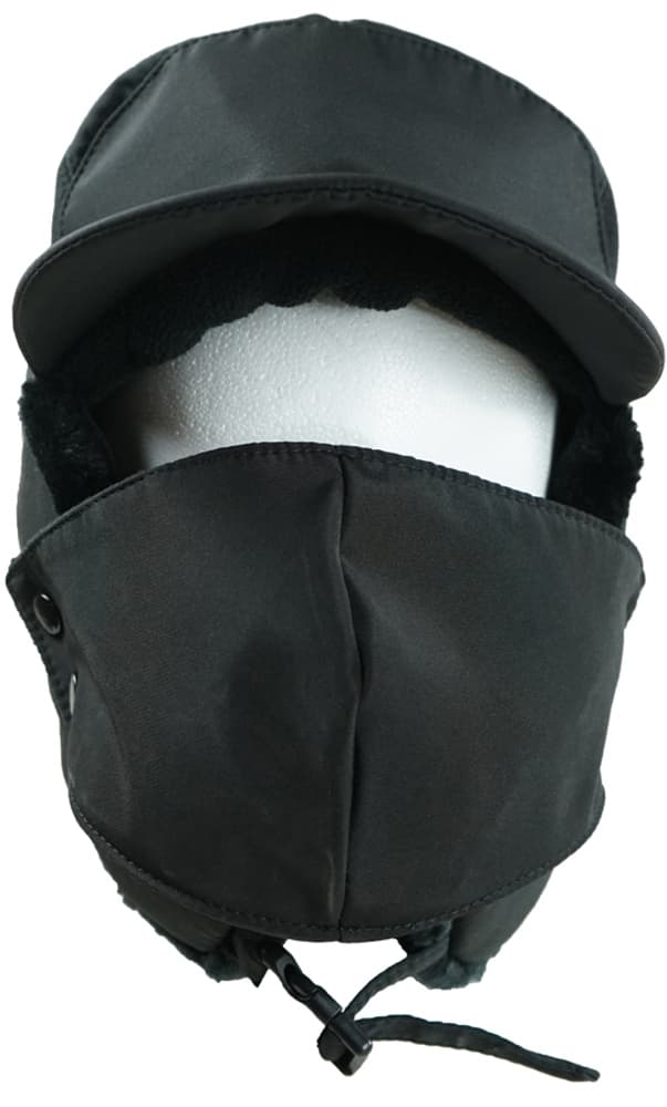 Flaps Vinterkeps med Hård Skärm Syntetpäls, view: 1