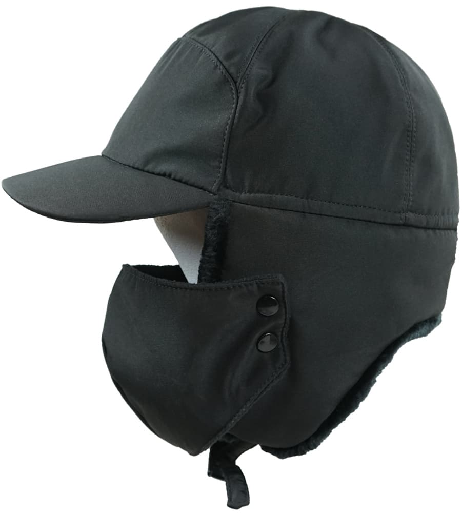 Flaps Vinterkeps med Hård Skärm Syntetpäls, view: 0