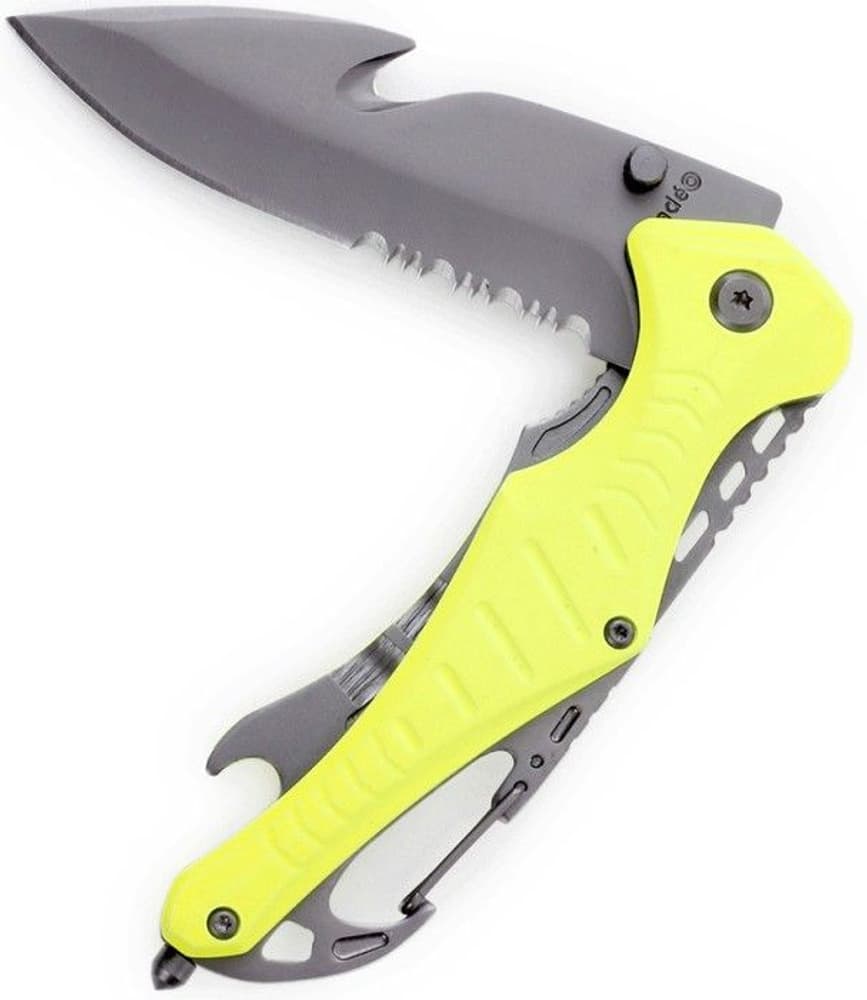 Security Knife Emergency Fluo Yellow Gul, view: 0