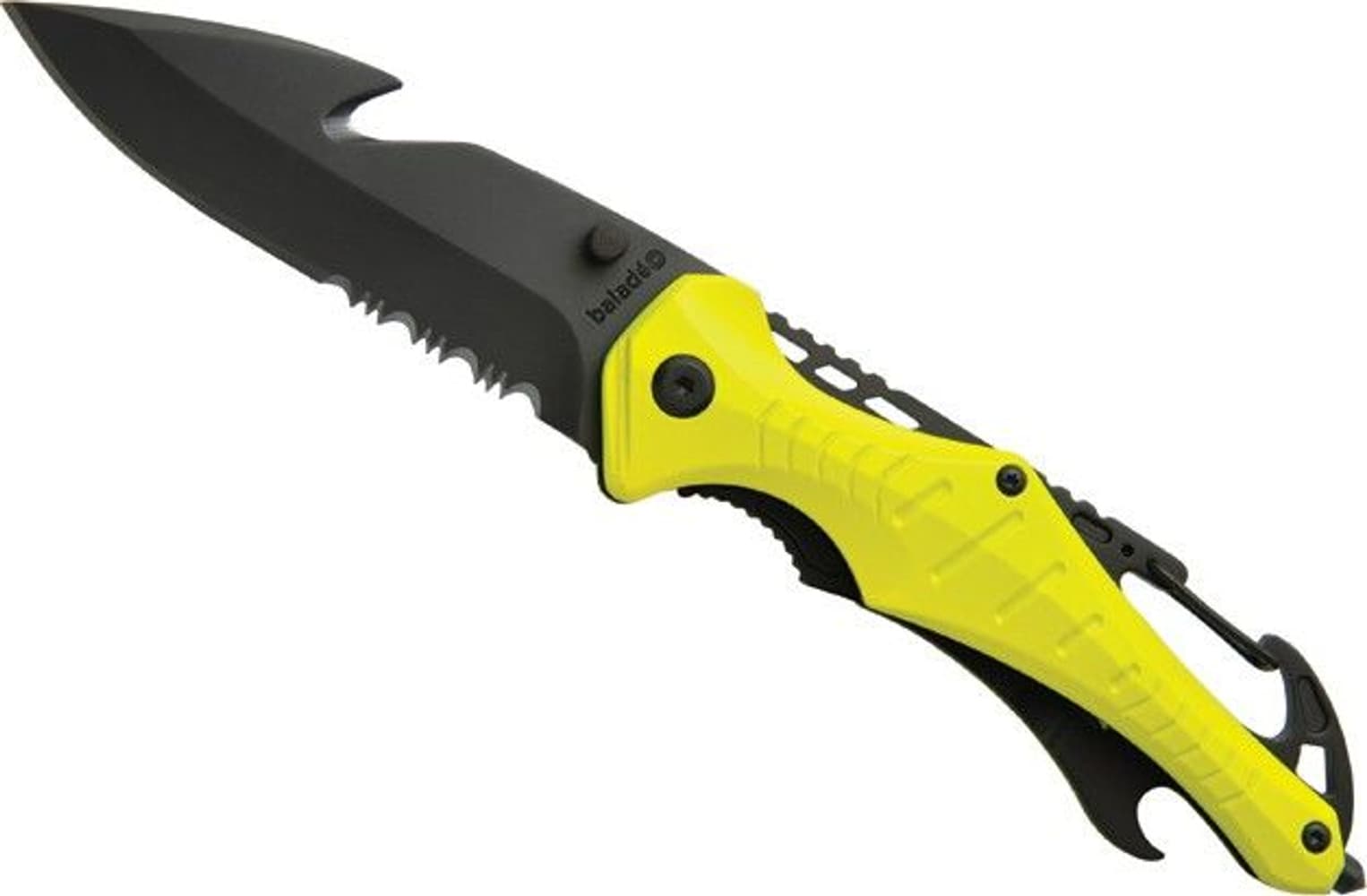 Security Knife Emergency Fluo Yellow Gul, view: 1