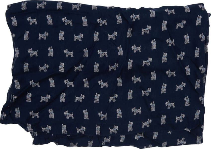 Dog Print Wrap Navy/Cloud, view: 1