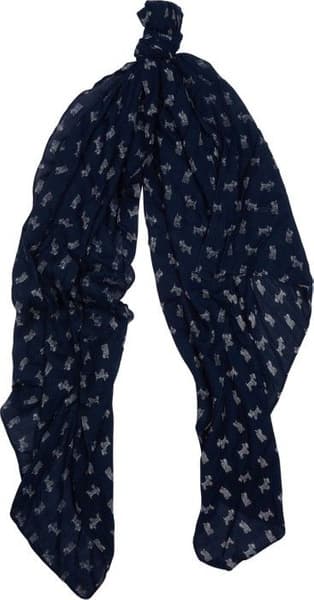 Dog Print Wrap Navy/Cloud, view: 0