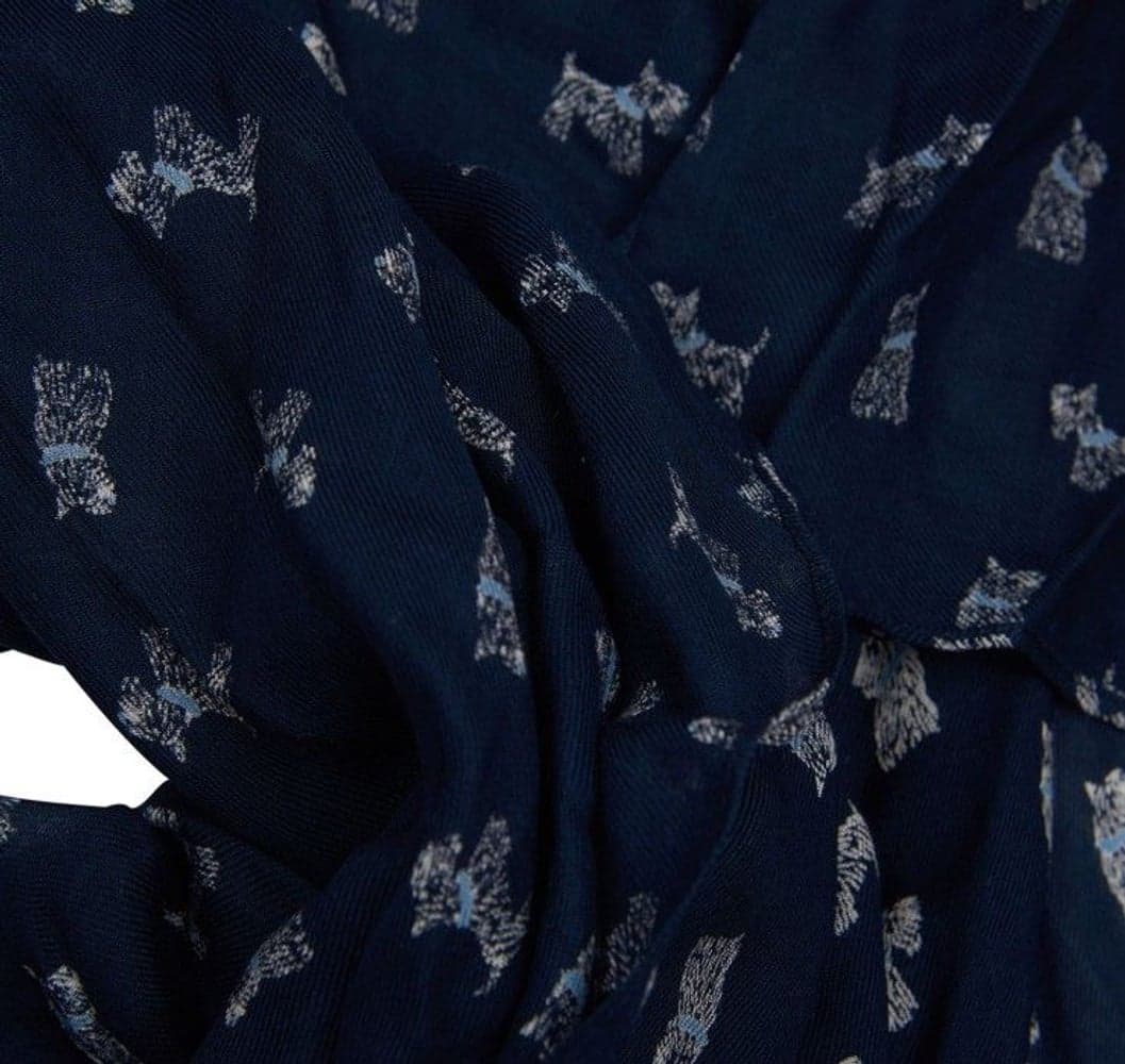Dog Print Wrap Navy/Cloud, view: 2