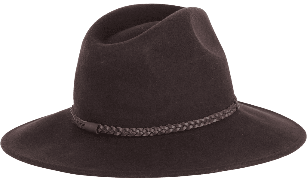 W's Tack Fedora Military Brown, view: 1