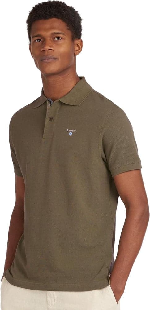 M's Sports Polo Dark Olive, view: 1