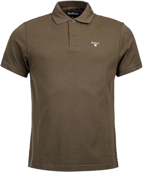M's Sports Polo Dark Olive, view: 0