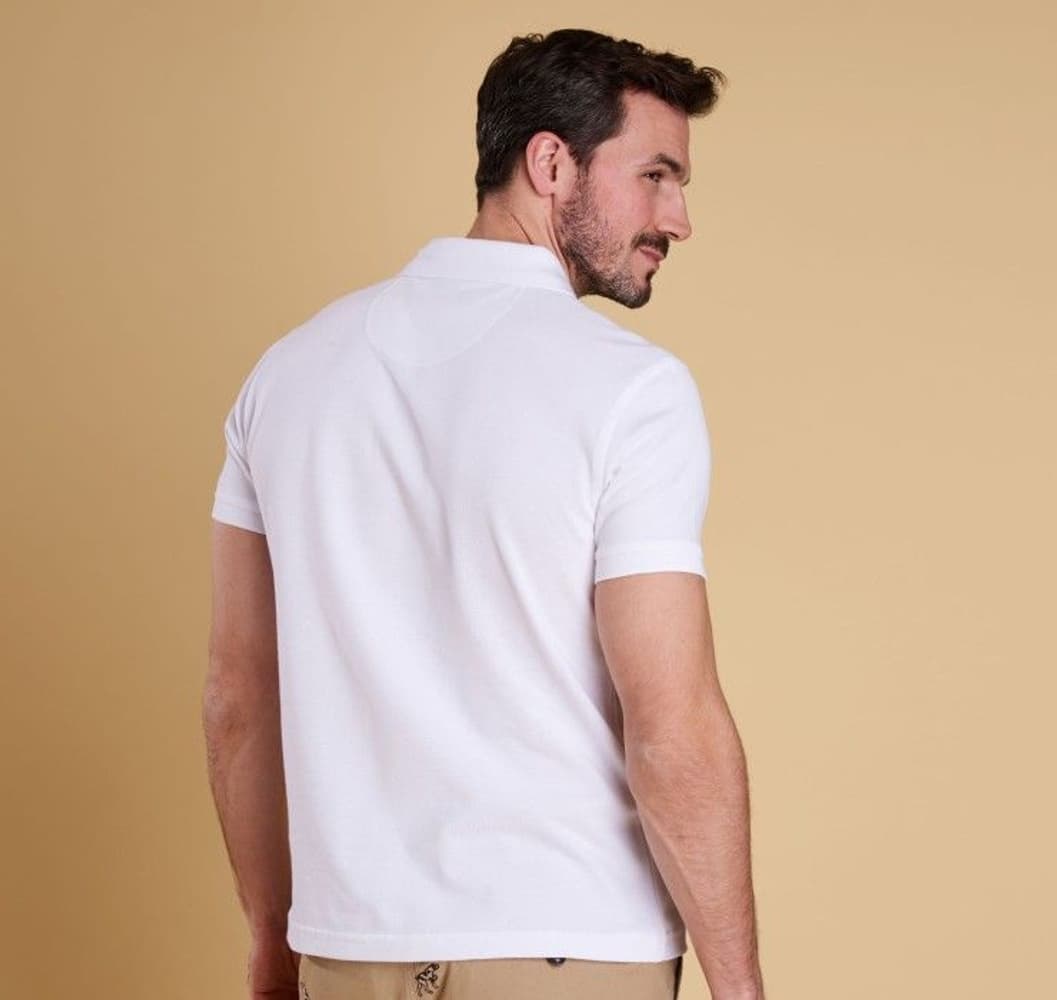 M's Sports Polo White, view: 2