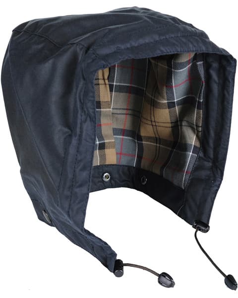 Wax Cotton Hood Navy, view: 0