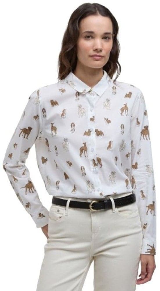 W's Safari Shirt Dog Print (2024), view: 1